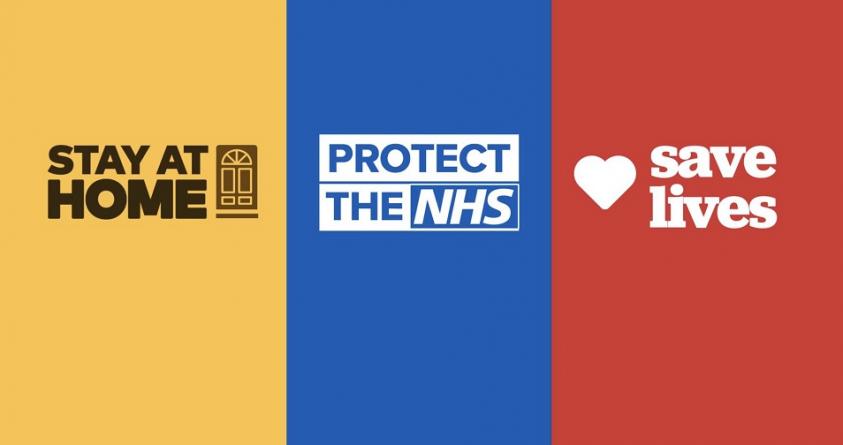 Stay at home, protect the NHS, save lives