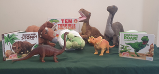 Dinosaur story and rhymes for U5s