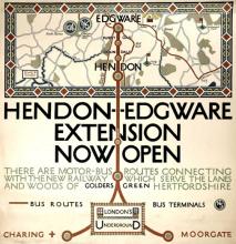 image of Hendon - Edgware Underground Extension 
