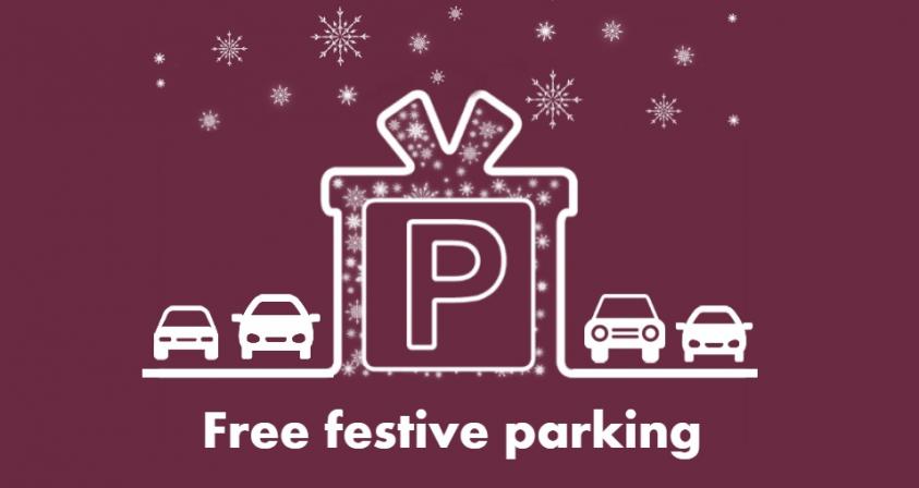 Free festive parking