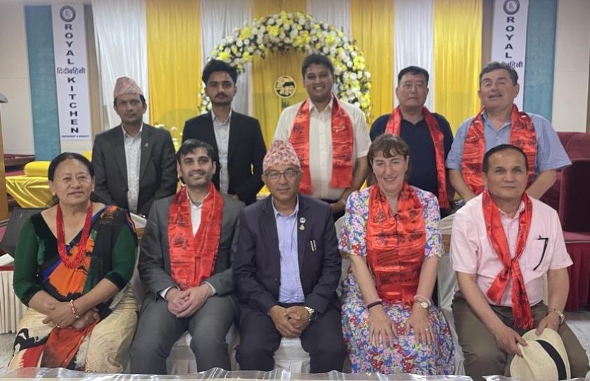 A cross-party civic delegation from the London Borough of Barnet visited the Nepalese city of Pokhara.